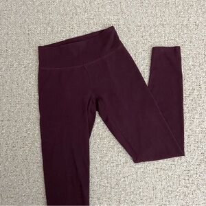 Aerie Maroon Casual Soft Leggings